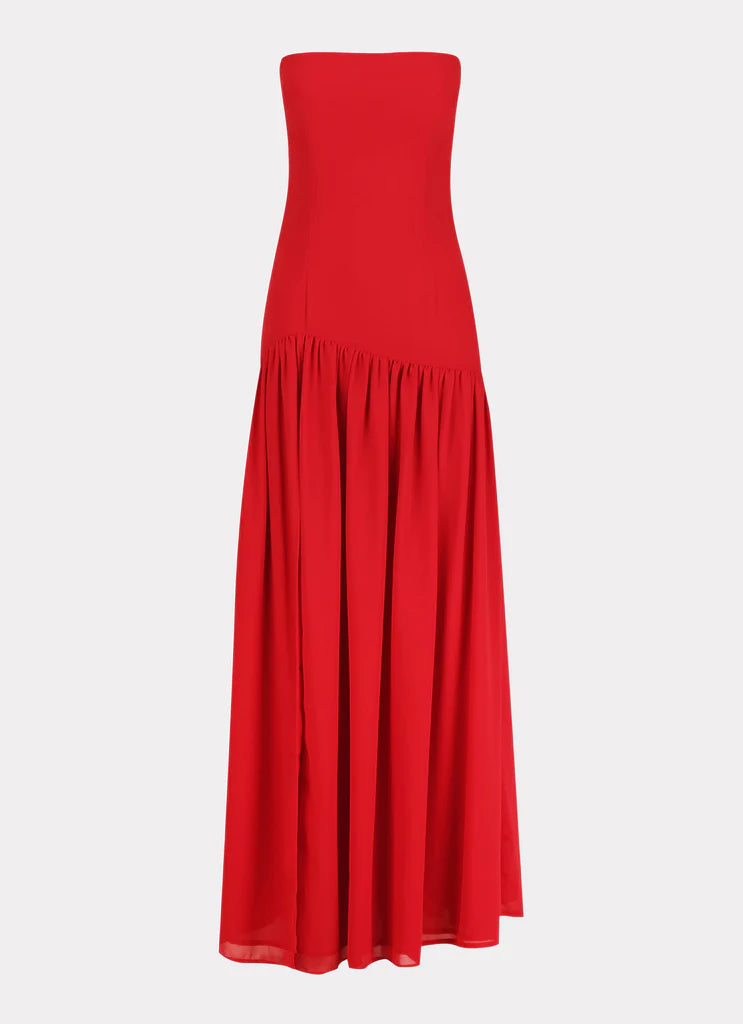 Vestido Longo Tomara que Caia Com Fenda Eden