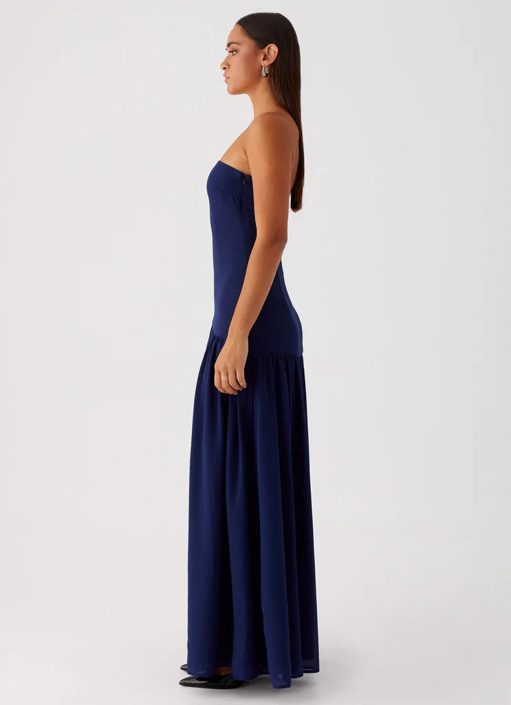 Vestido Longo Tomara que Caia Com Fenda Eden