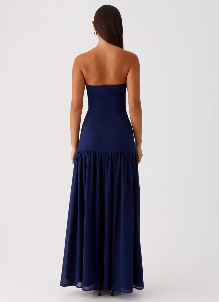 Vestido Longo Tomara que Caia Com Fenda Eden