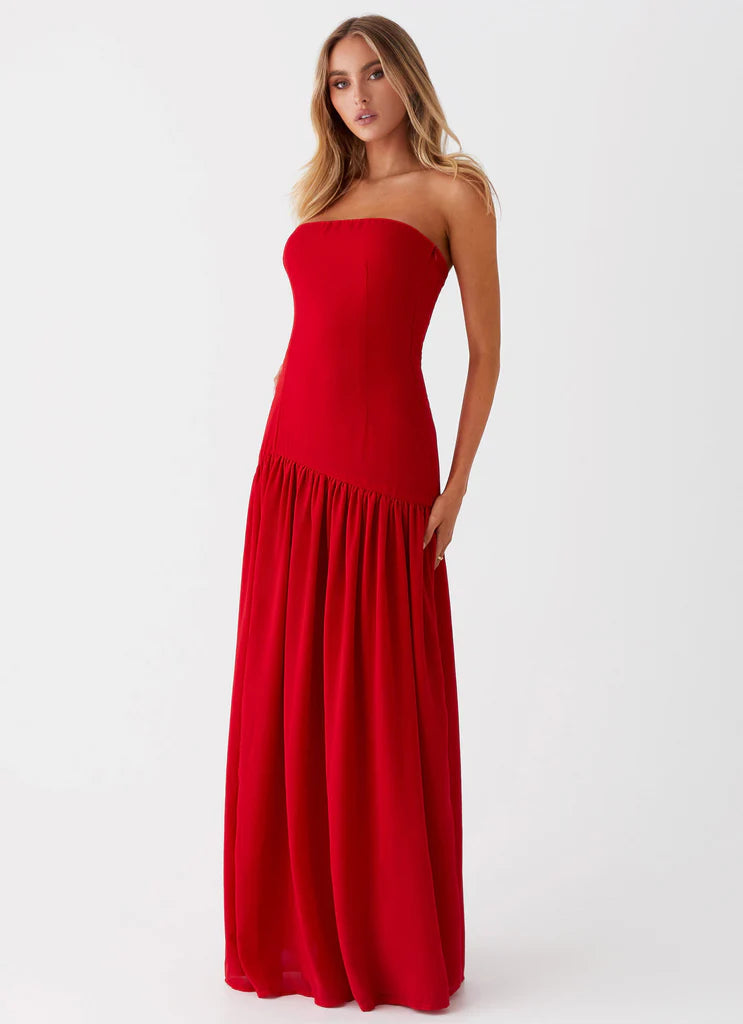 Vestido Longo Tomara que Caia Com Fenda Eden