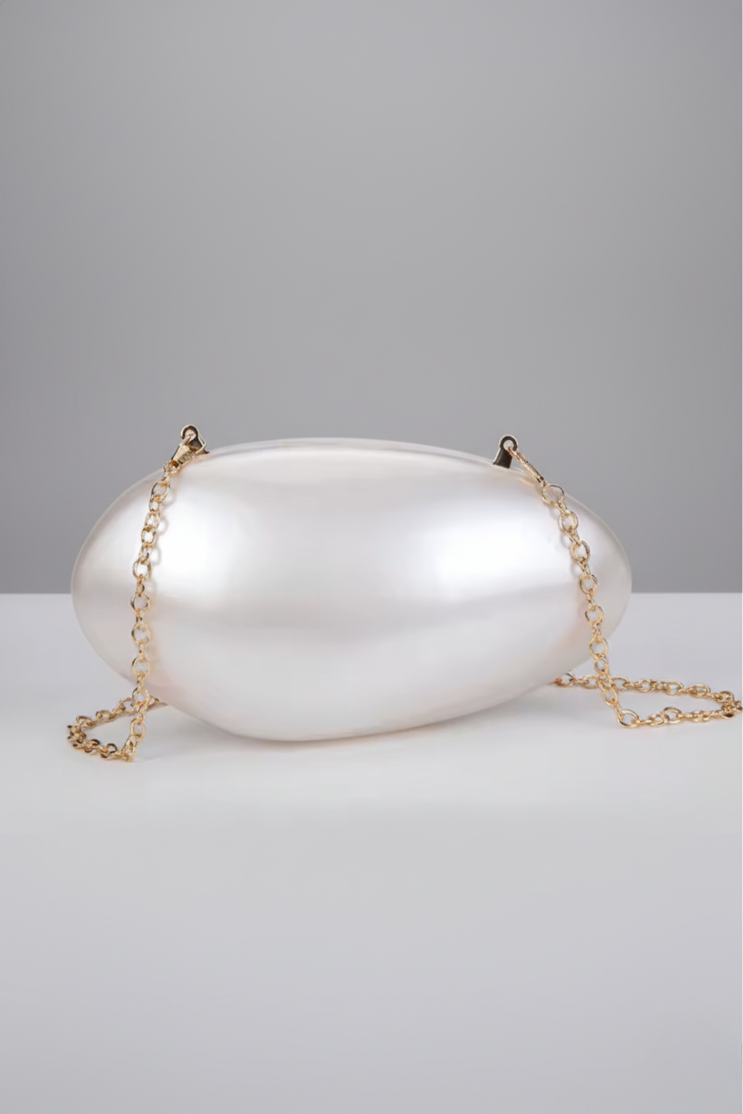 Bolsa Clutch Pearl Shell