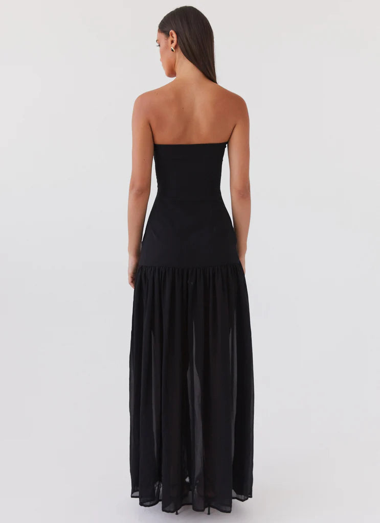 Vestido Longo Tomara que Caia Com Fenda Eden
