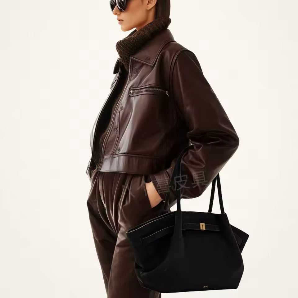Bolsa Feminina Suede Dumpling