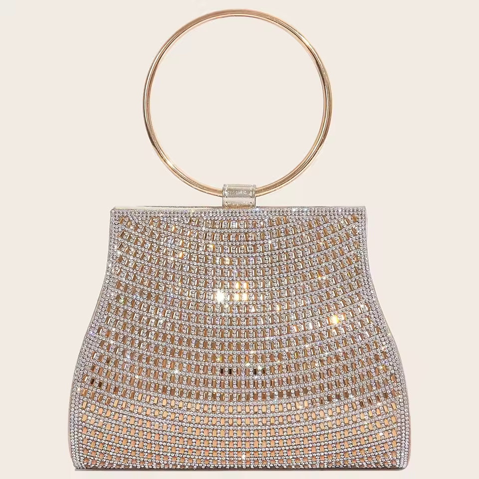 Bolsa Clutch Brilho Luna