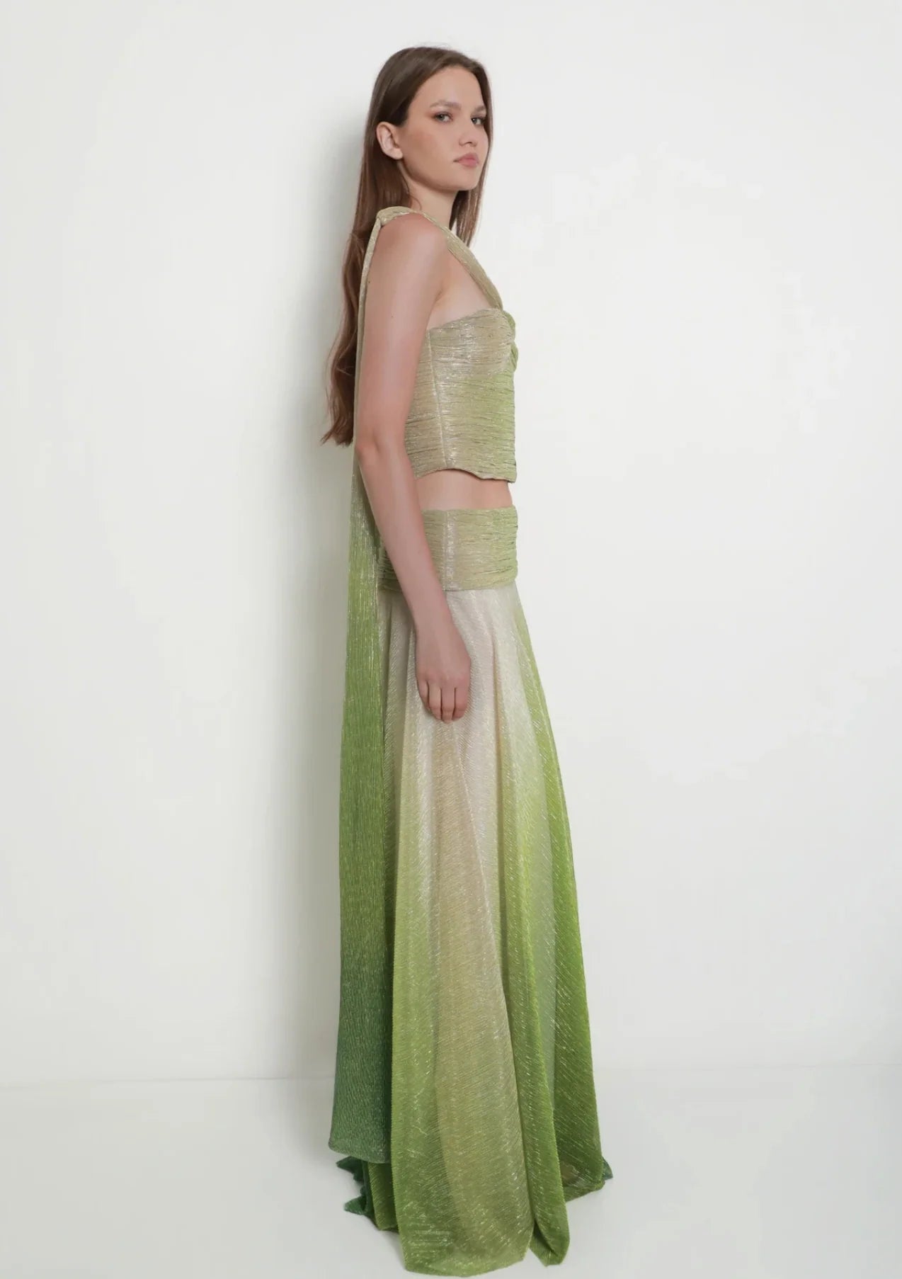 Conjunto Longo Celeste Gradient