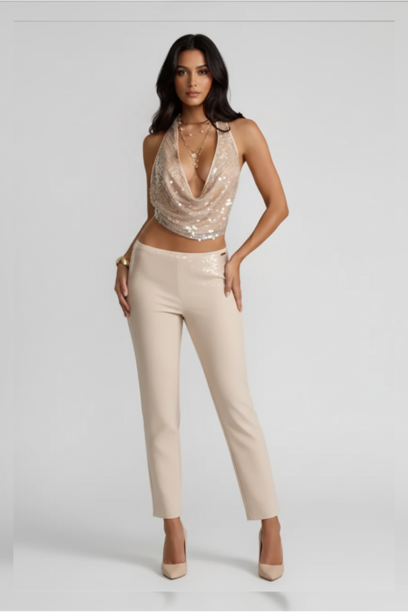 Top Radiante Drape Shine