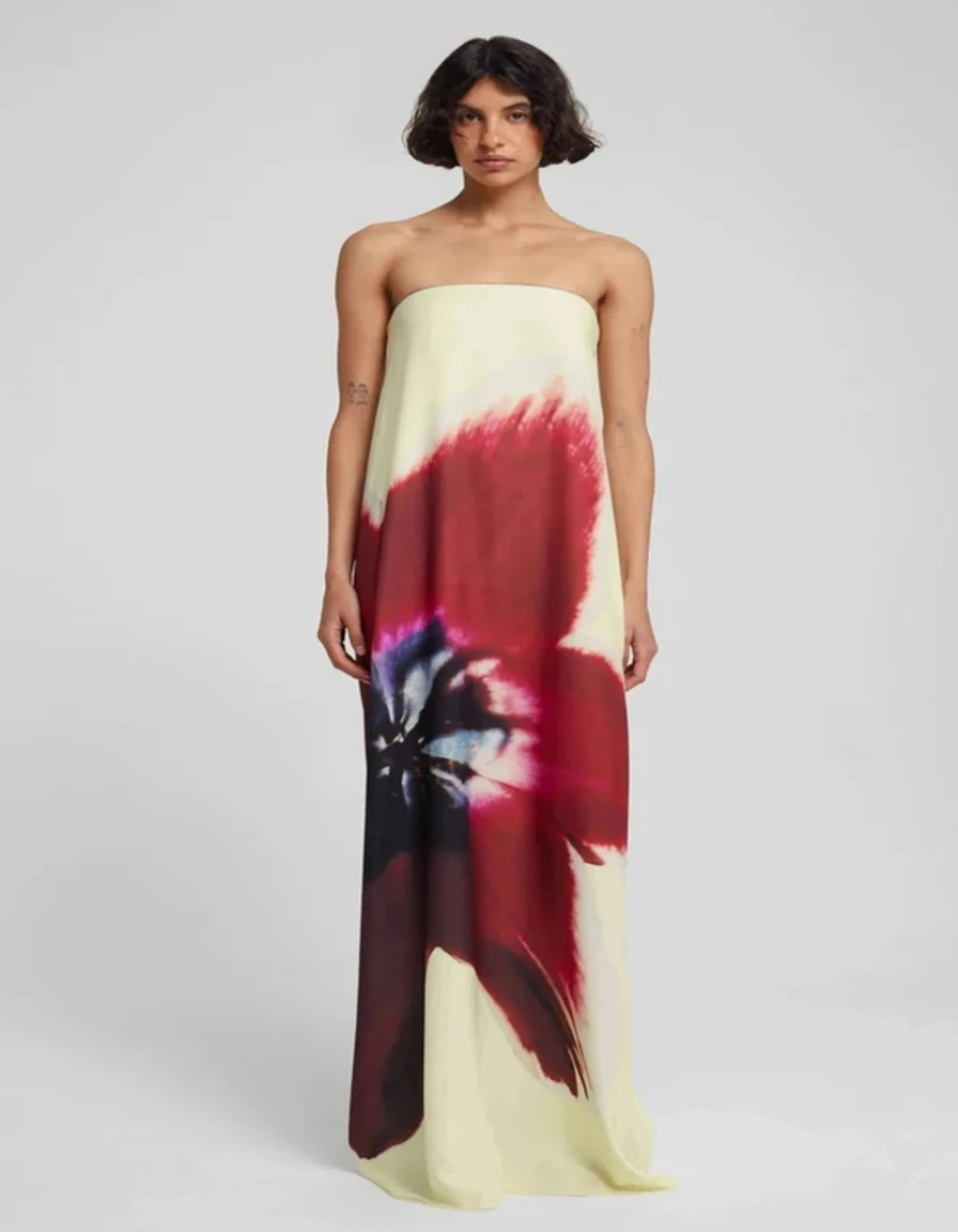 Vestido Longo Elegante Simone