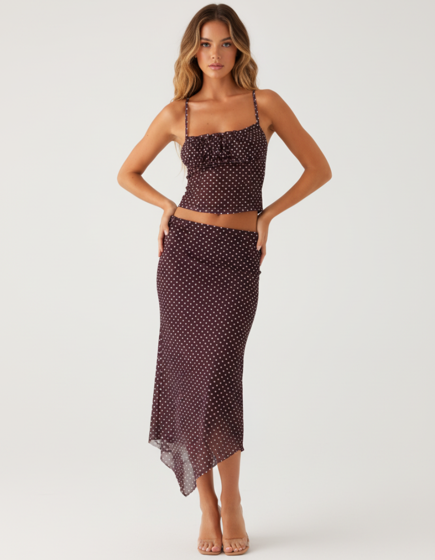 Conjunto Midi Leve Zia Mesh
