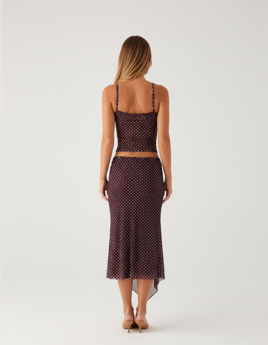 Conjunto Midi Leve Zia Mesh