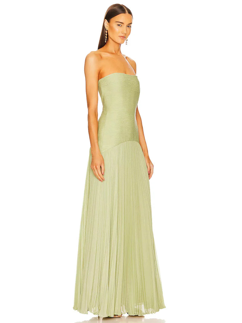 Vestido Longo Livia Sage