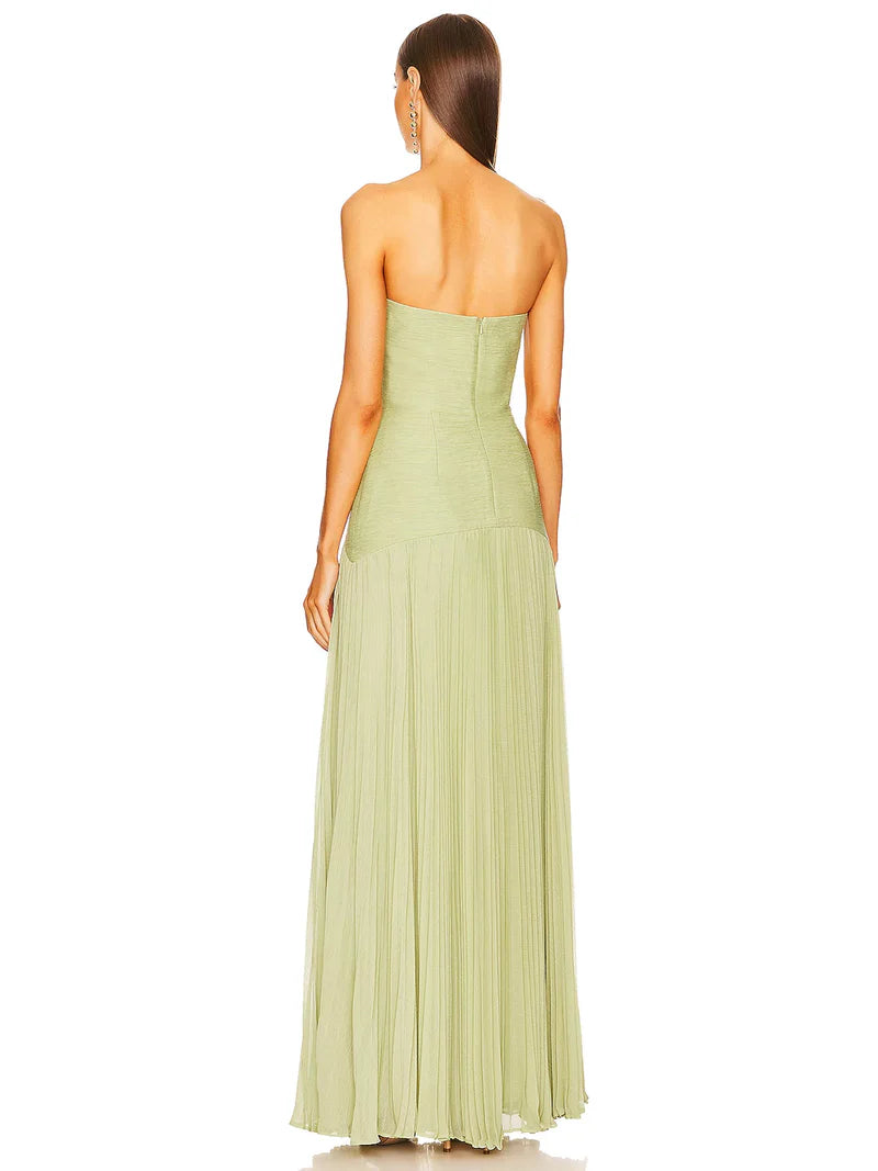 Vestido Longo Livia Sage