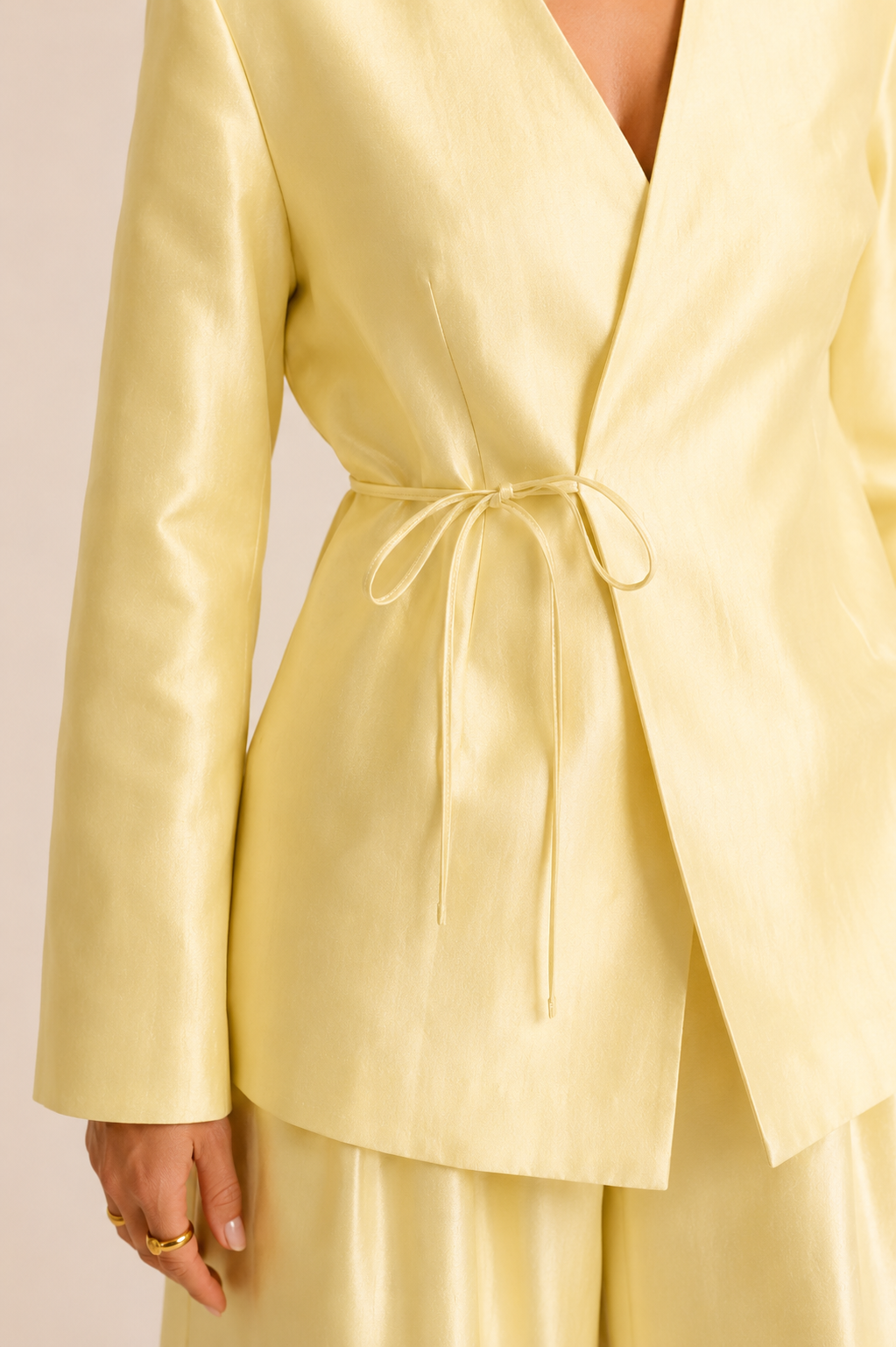 Conjunto Feminino Alfaiataria Elegante com Blazer e Calça Olivia