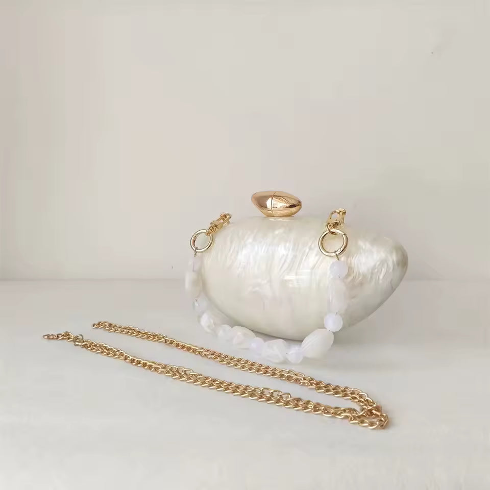 Bolsa Clutch Crystal Rock