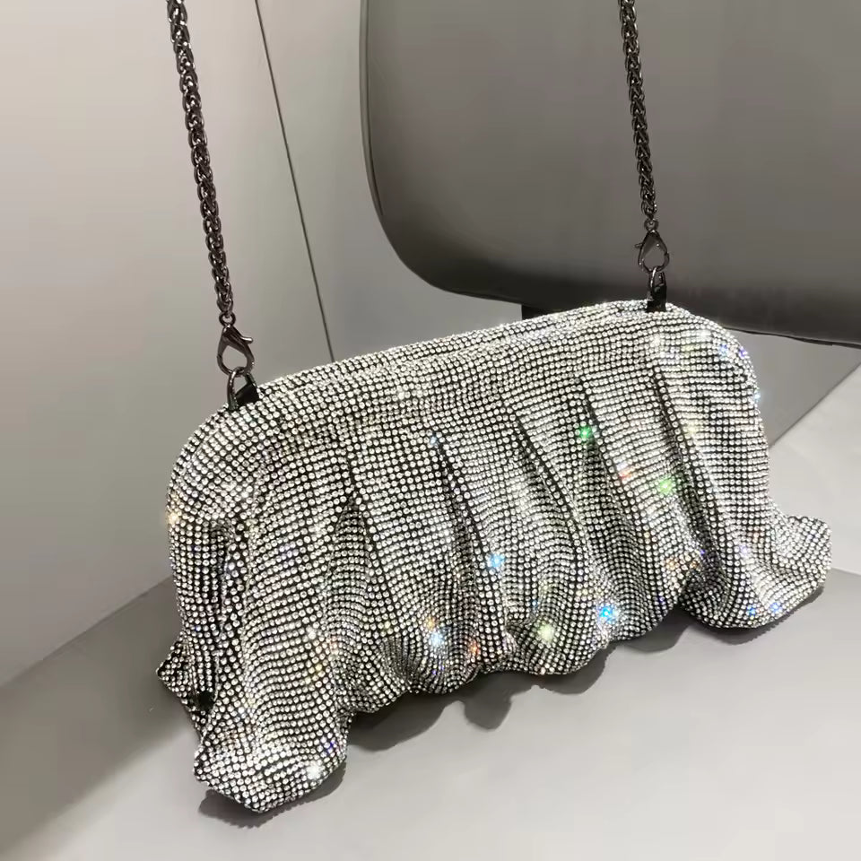 Bolsa Moderna Crystal Glow