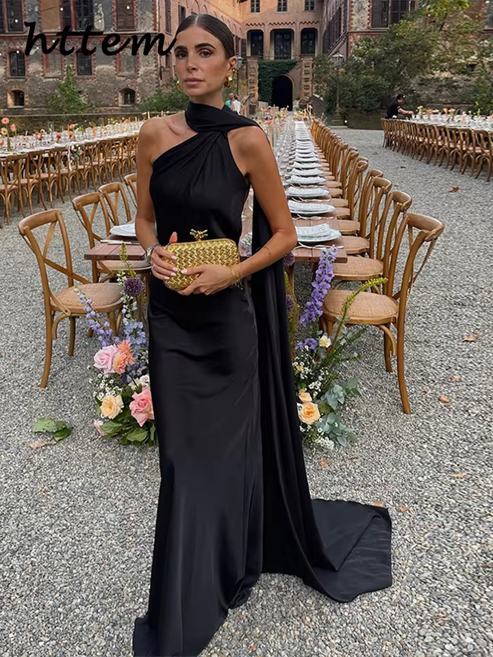 Vestido Longo Lunna Satin