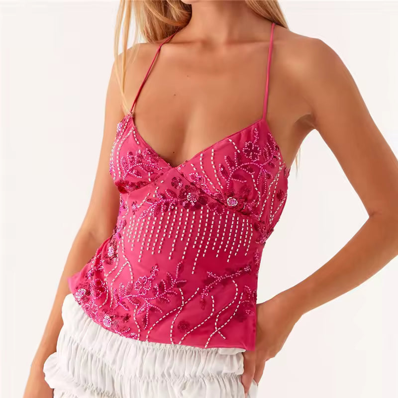 Blusa Bordada Pérolas Thefound