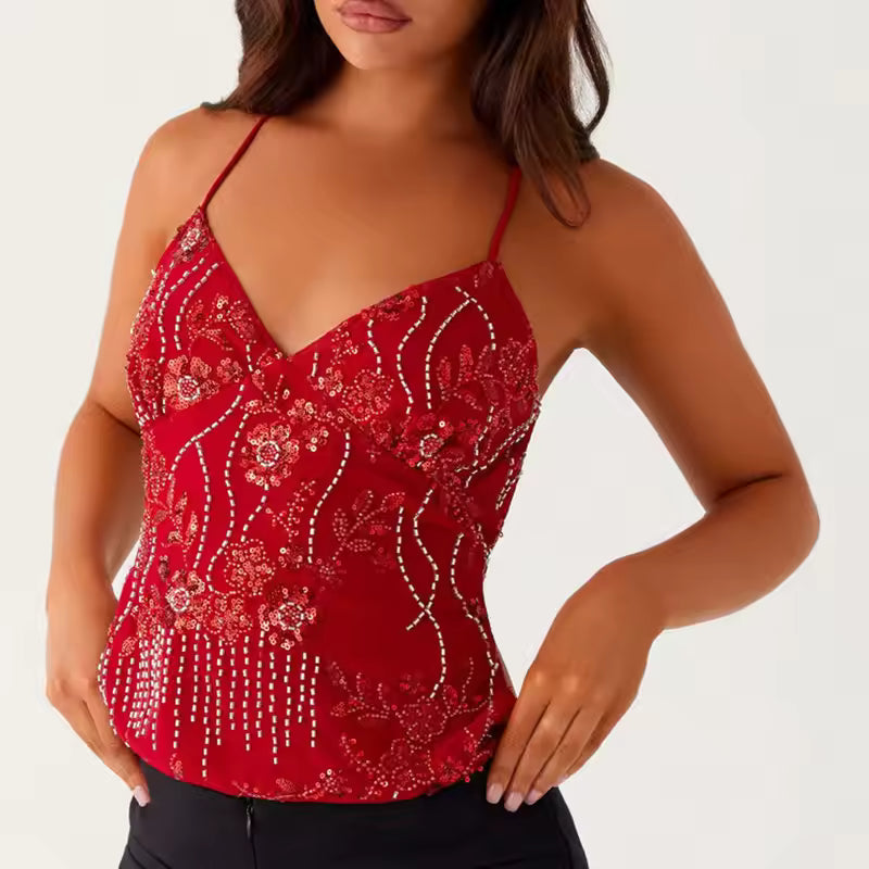 Blusa Bordada Pérolas Thefound