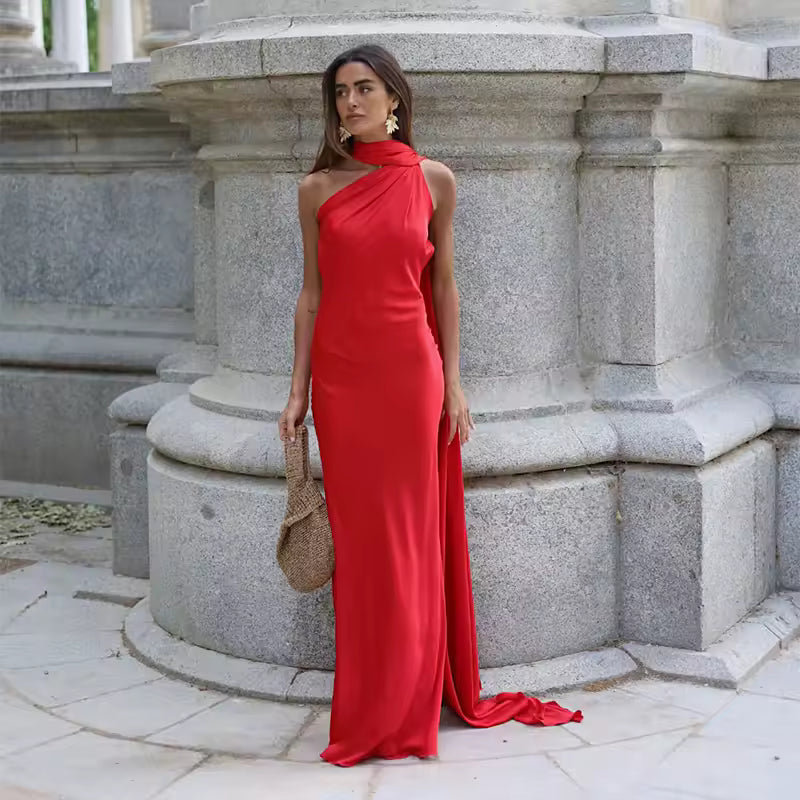 Vestido Longo Lunna Satin