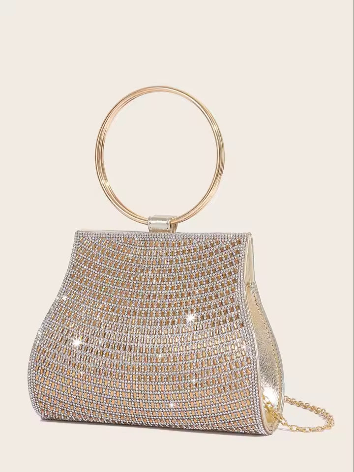 Bolsa Clutch Brilho Luna