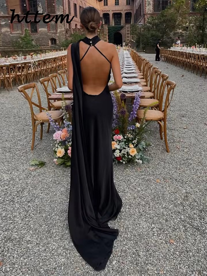 Vestido Longo Lunna Satin