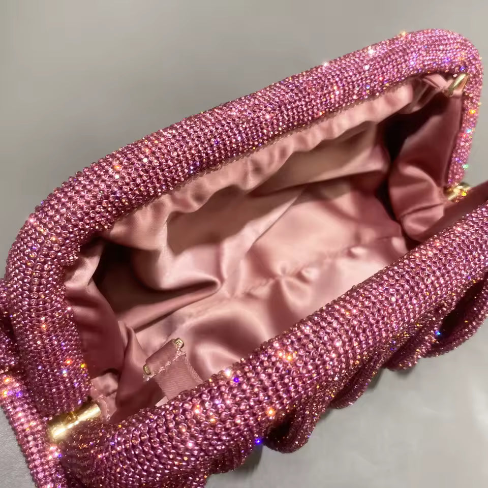 Bolsa Moderna Crystal Glow