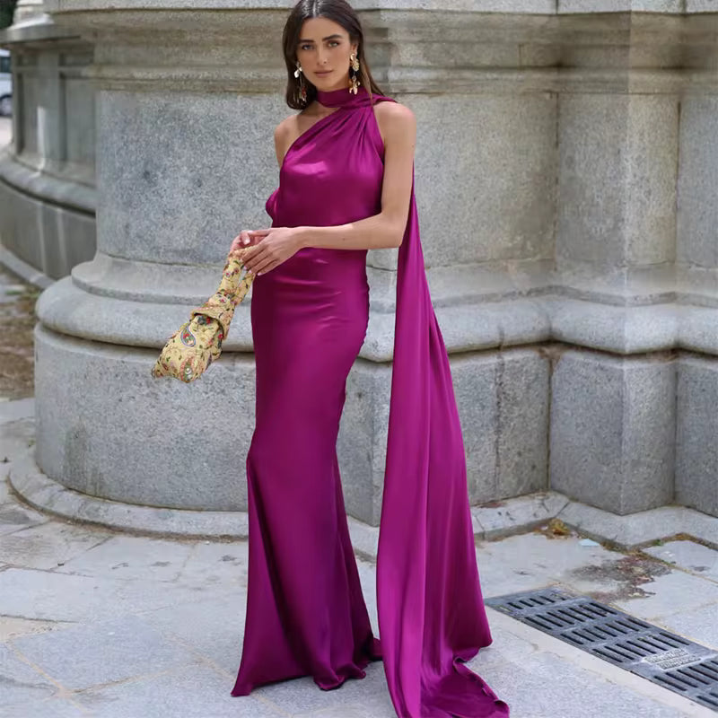 Vestido Longo Lunna Satin