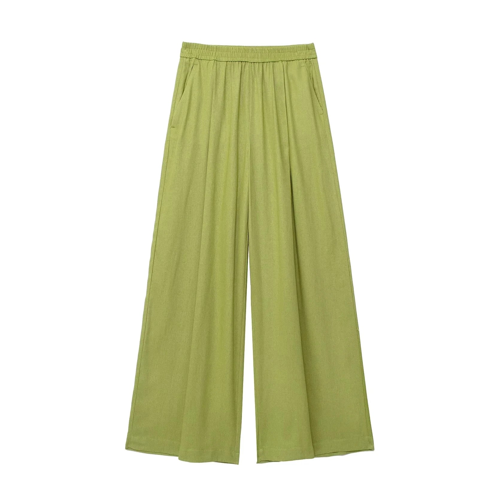 Conjunto Alfaiataria Camisa Manga Alongada e Calça Wide Leg Soft Valen