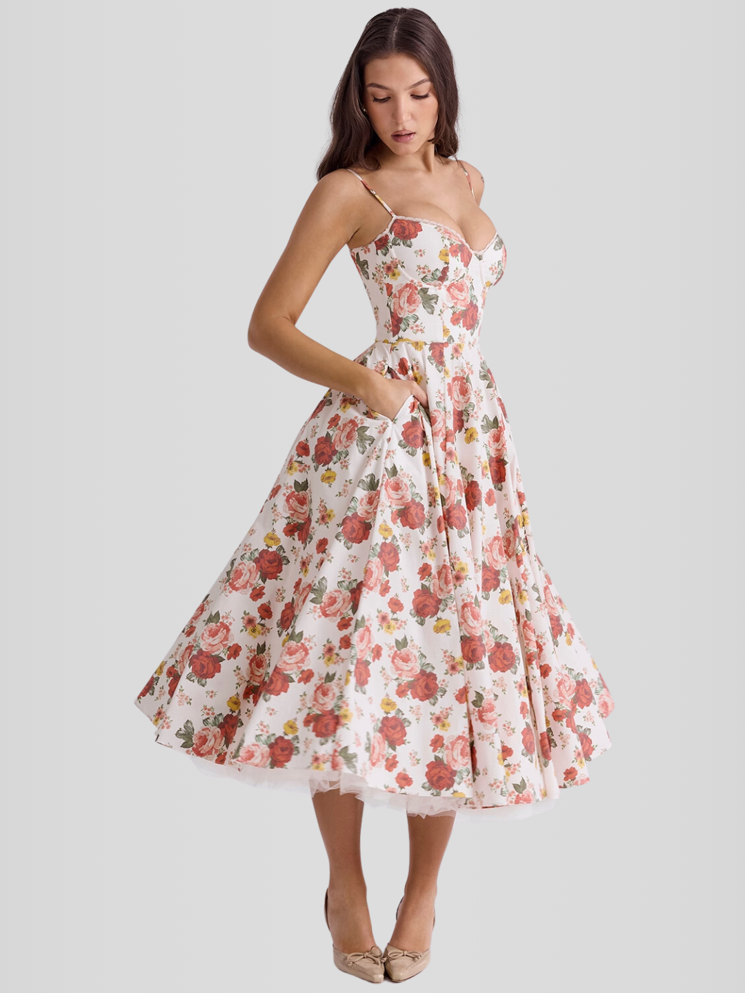 Vestido Midi Chloe - GOLDEN ERA