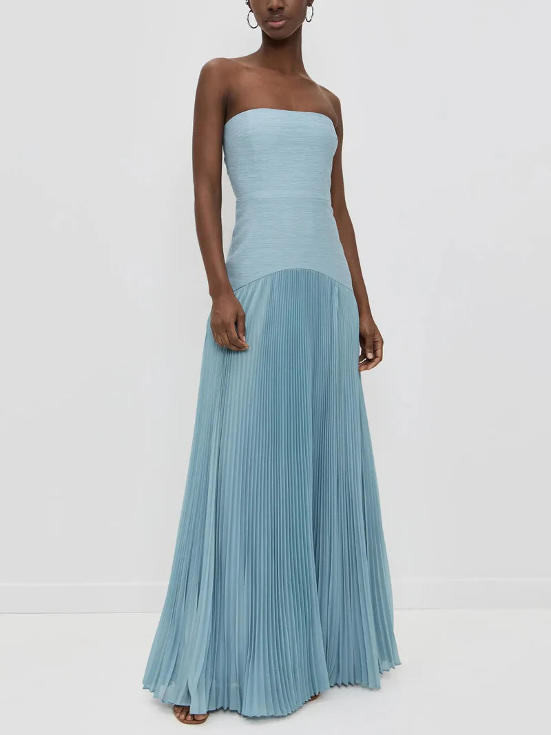 Vestido Longo Livia Sage
