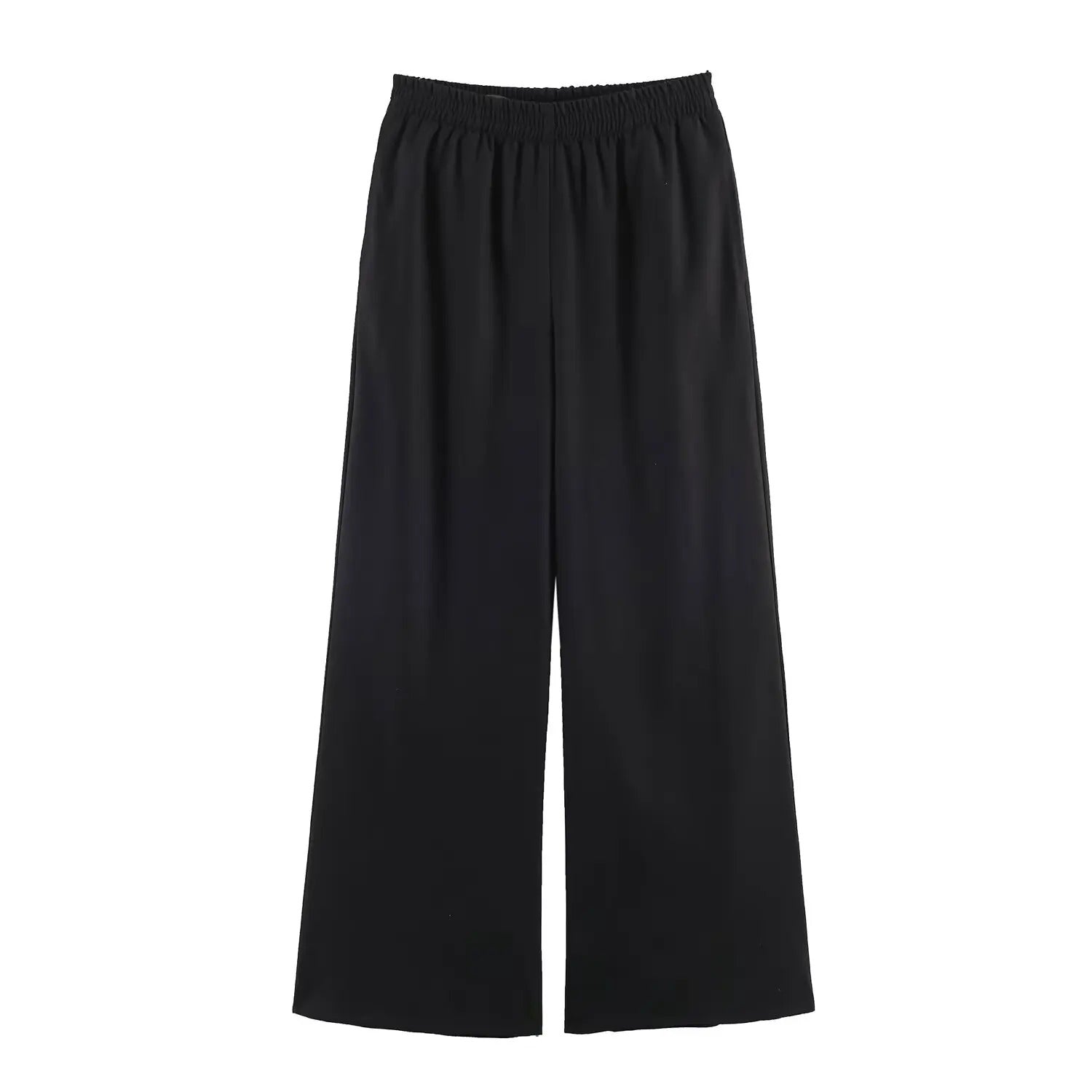 Conjunto Linho Alfaiataria Blazer Transpassado e Calça Pantalona Valentina