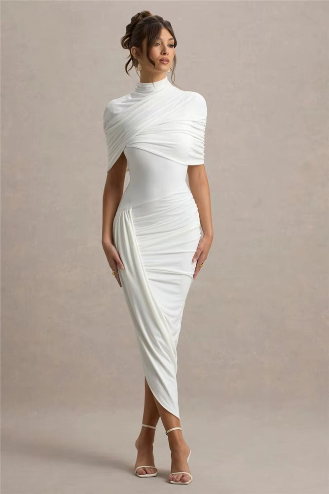 Vestido Longo Assimétrico Lyra