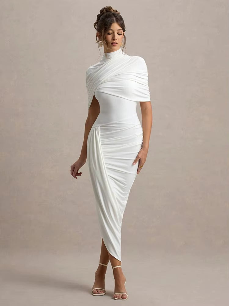 Vestido Longo Assimétrico Lyra